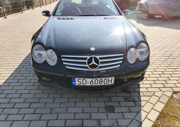 Mercedes-Benz SL cena 145000 przebieg: 187000, rok produkcji 2002 z Myszków małe 106